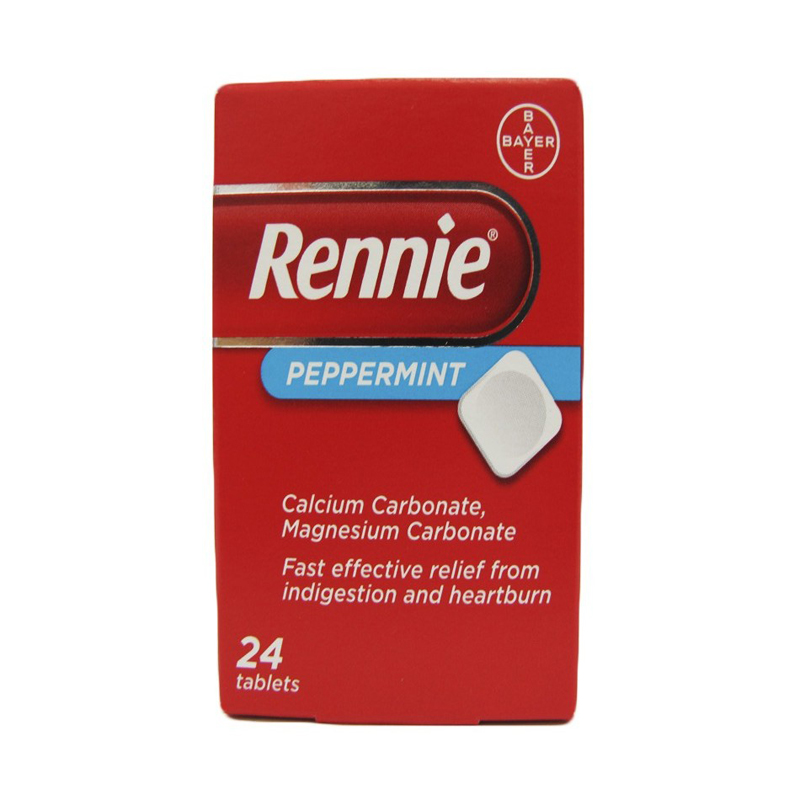 Rennie Peppermint Tablets 24s