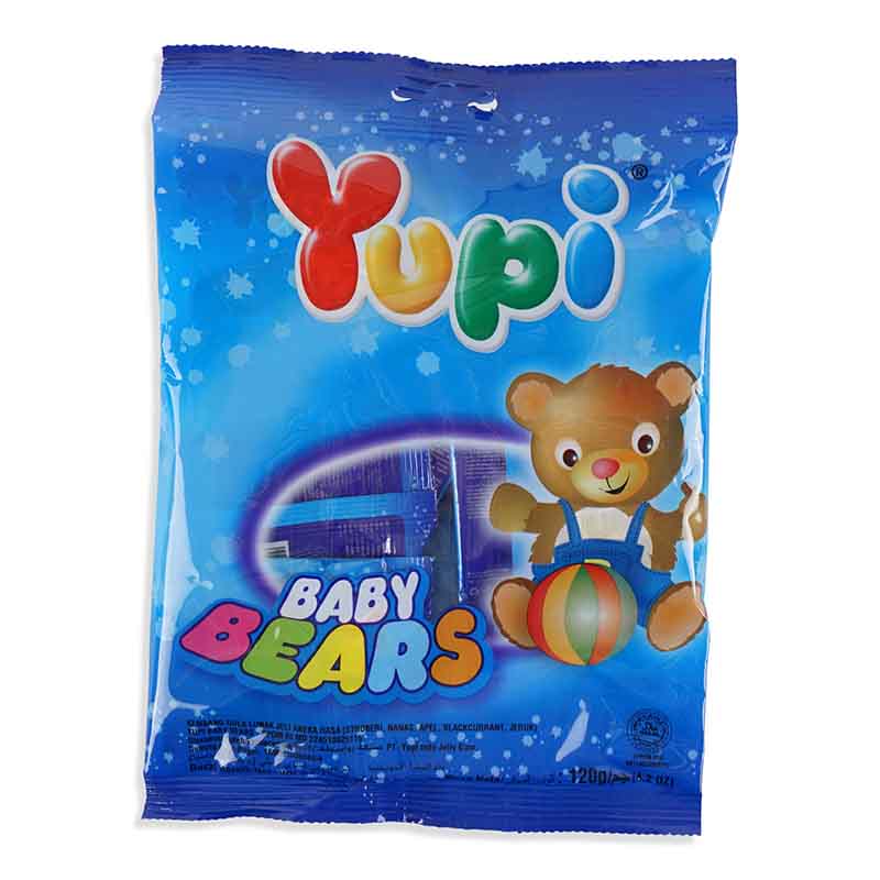 Yupi Happy Bears Day Gummy Candy 120g