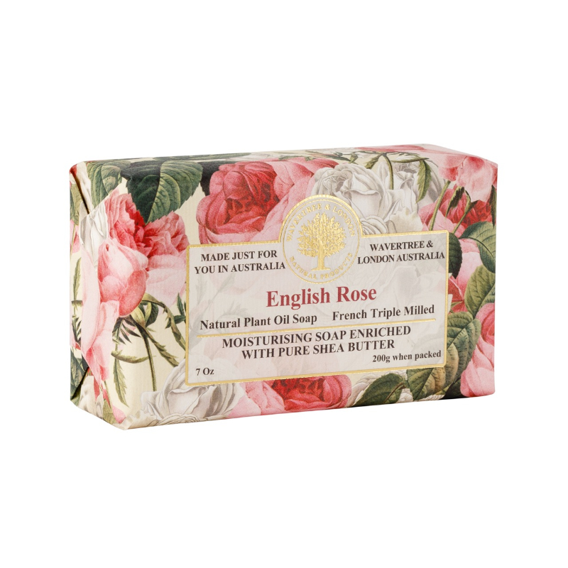 WAVERTREE & LONDON English Rose Soap Bar