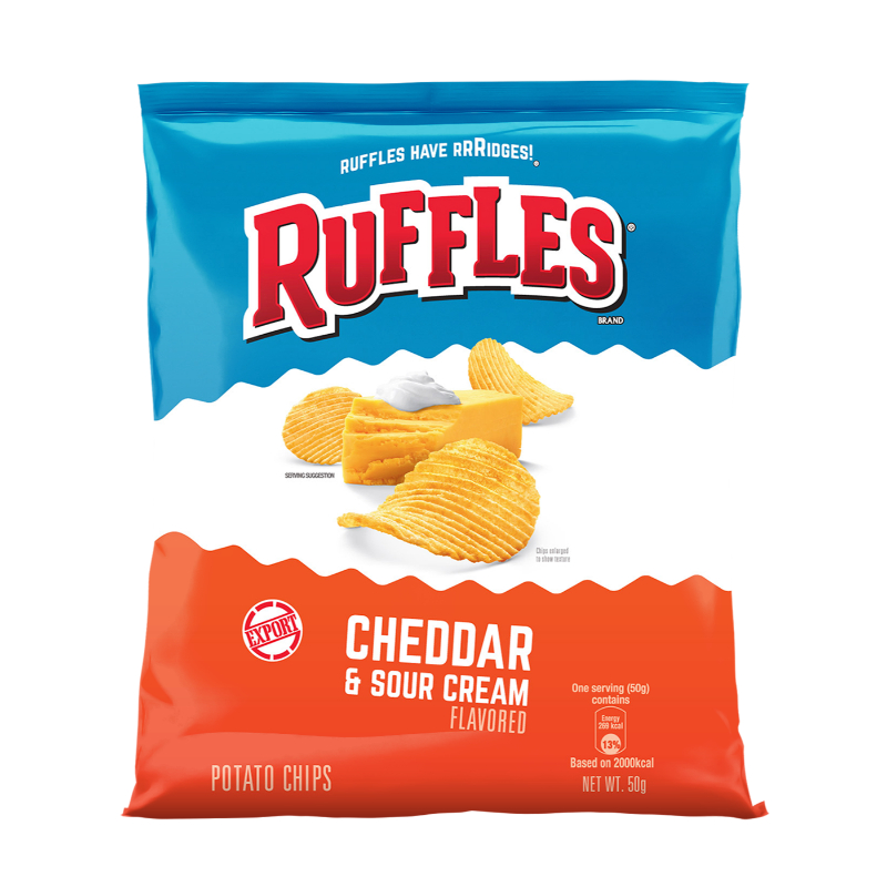 Ruffles Cheddar & Sour Cream Potato Chips