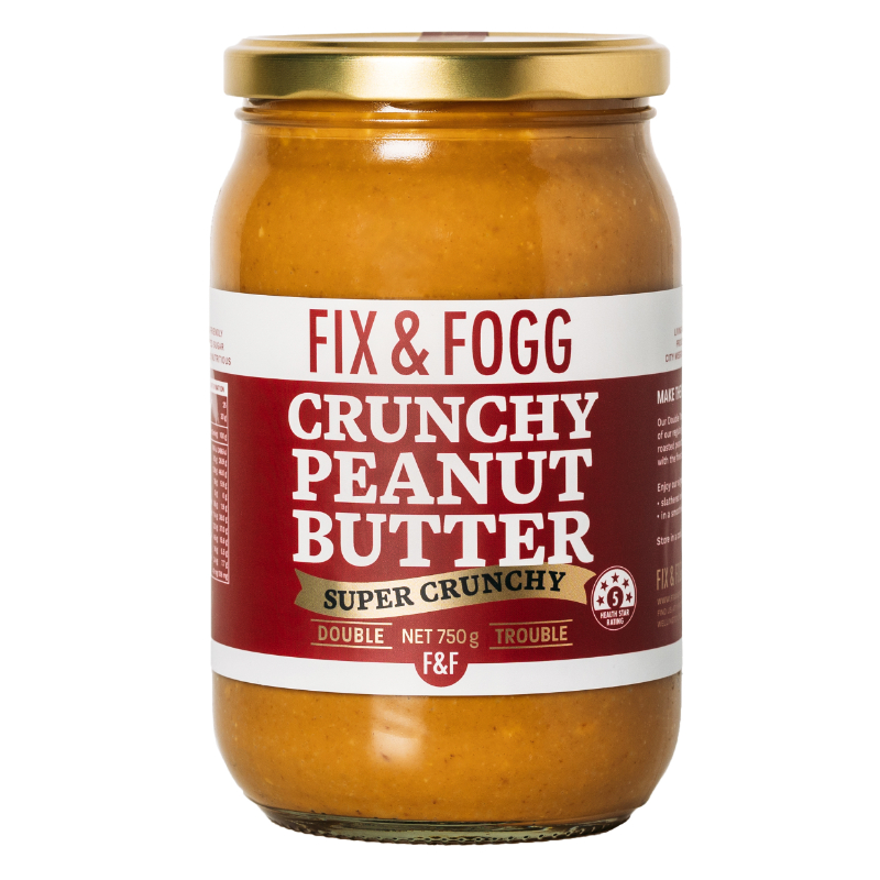 FIX & FOGG Crunchy Peanut Butter Jar