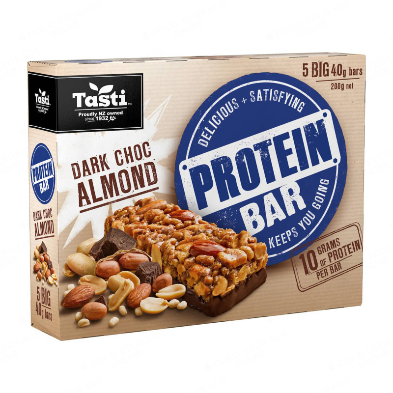 TASTI Dark Chocolate Almond Protein Bars