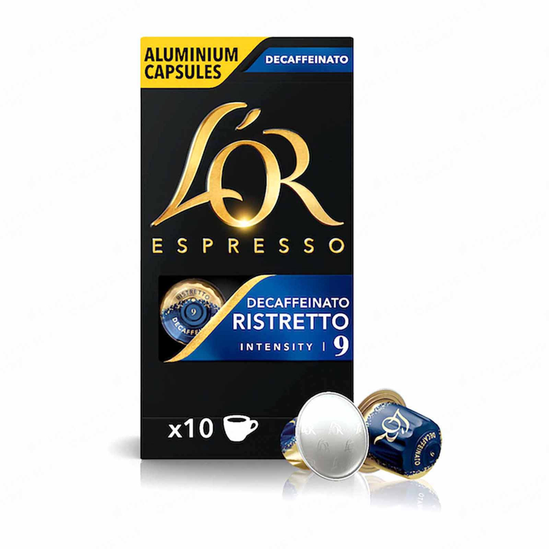 L'OR Decaffeinated Ristretto N9 Coffee Capsules