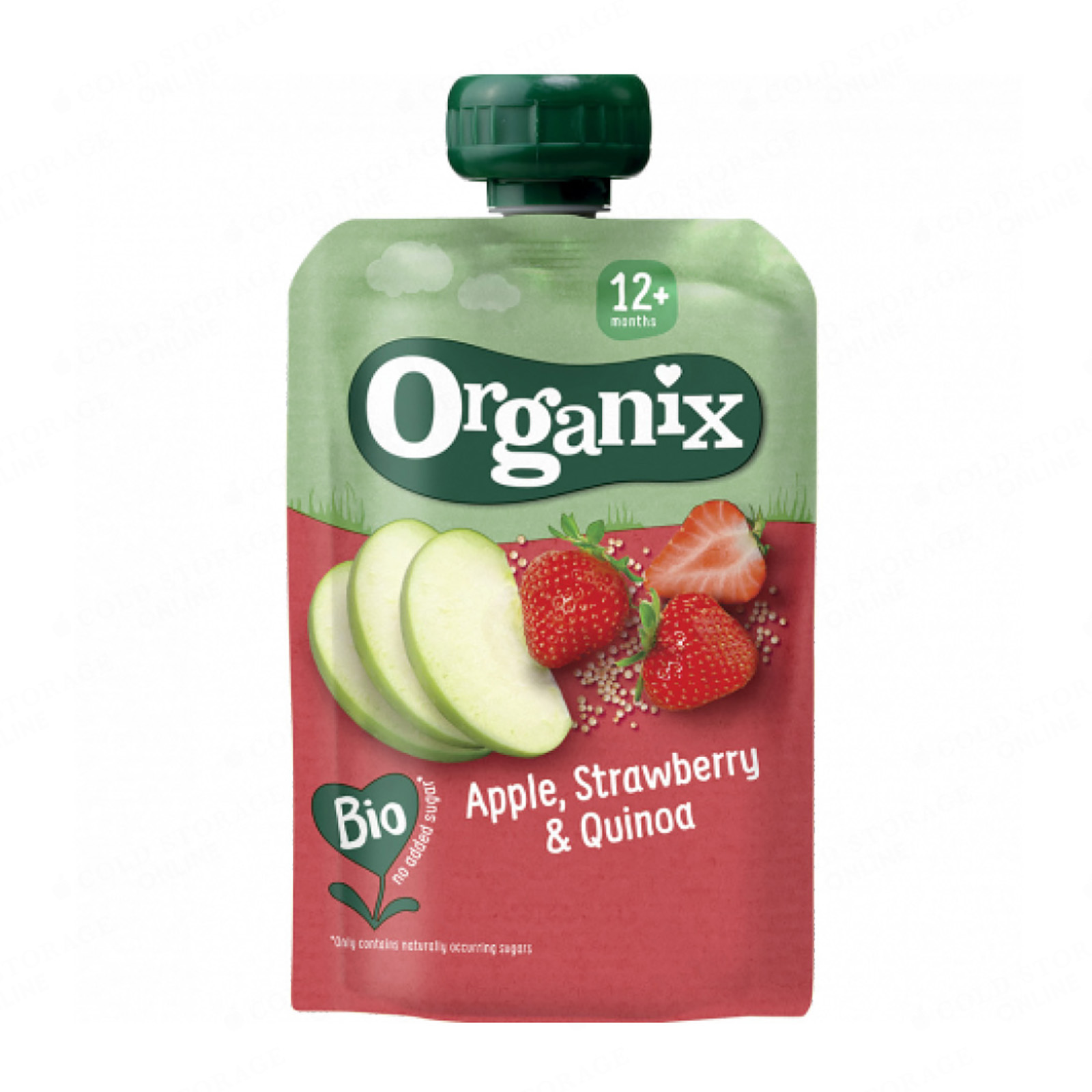 Organix Apple Strawberry & Quinoa Puree