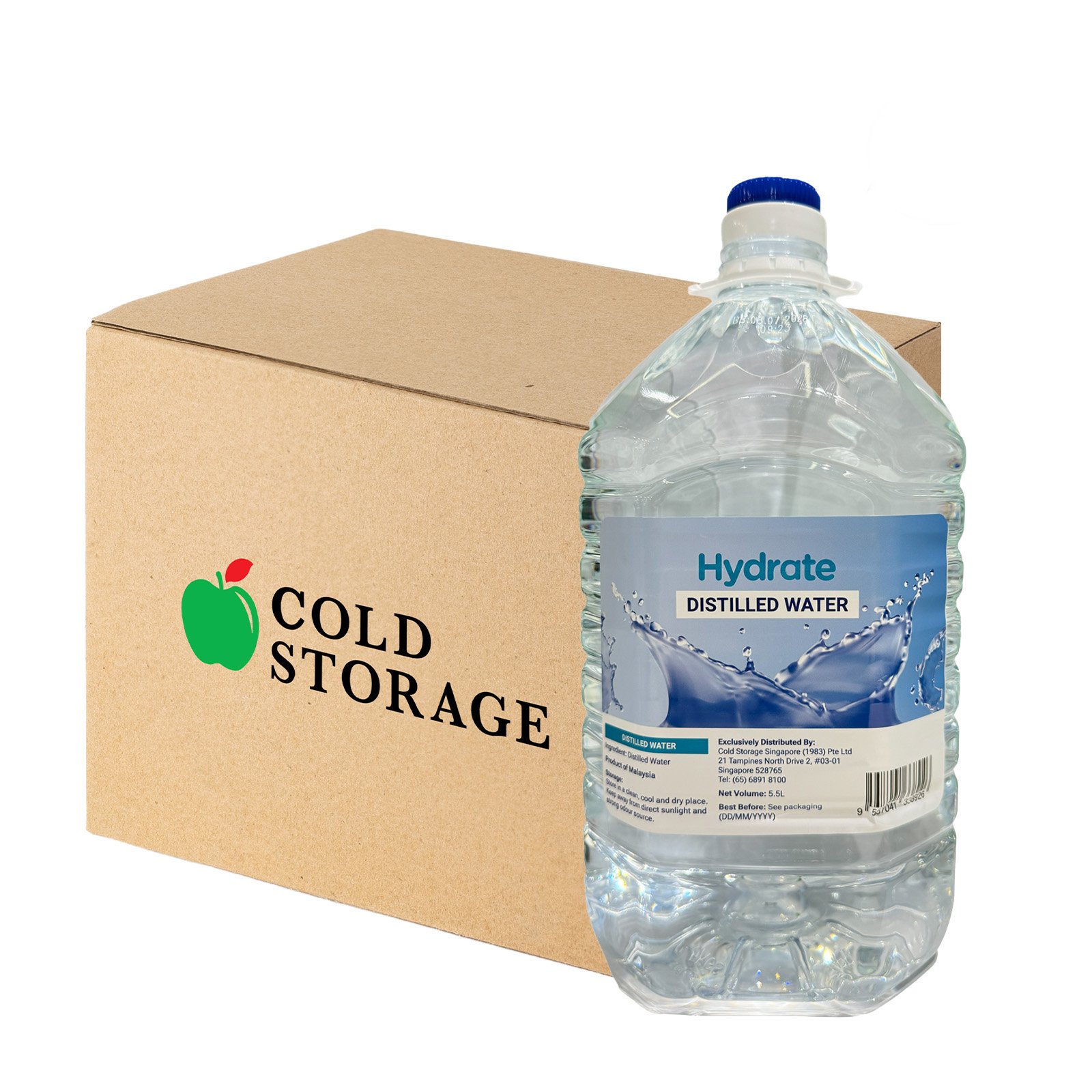 HYDRATE Distilled Water