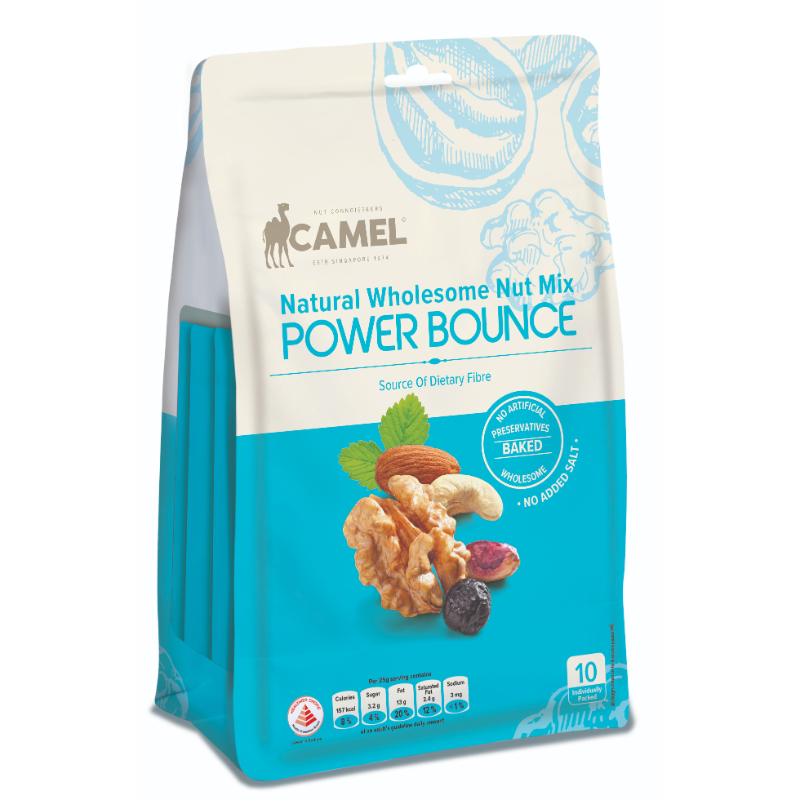 Camel Power Bounce Mixed Nuts Share Pack