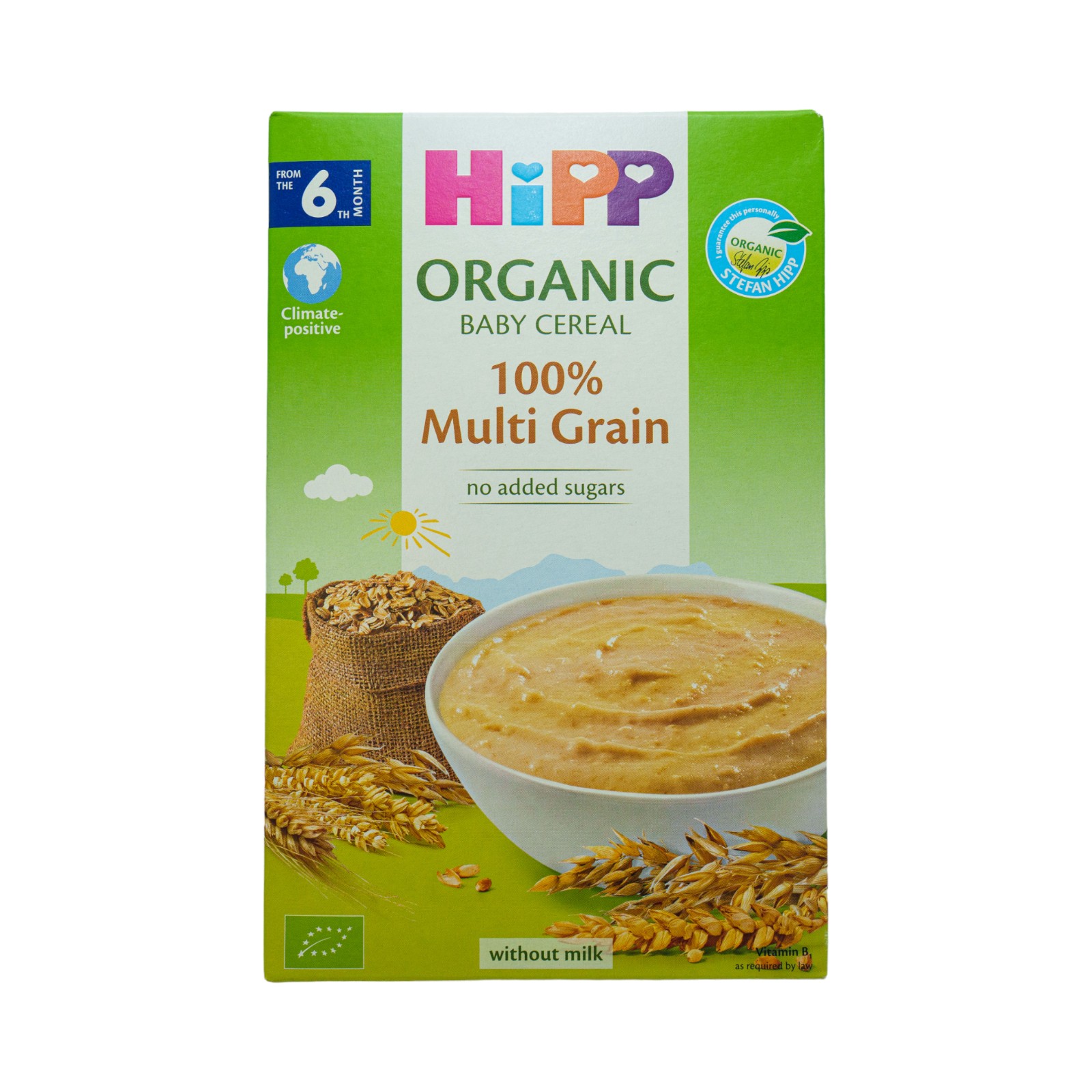 HIPP Organic 100% Multicereal Baby Cereal