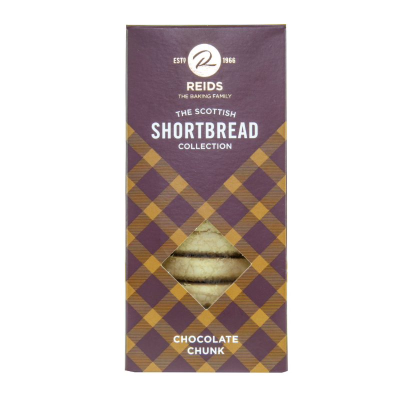REIDS Chocolate Chunk Shortbread Biscuits