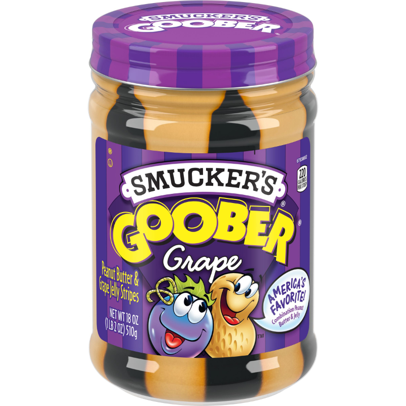 SMUCKER'S Goober Grape Peanut Butter & Jam Jar