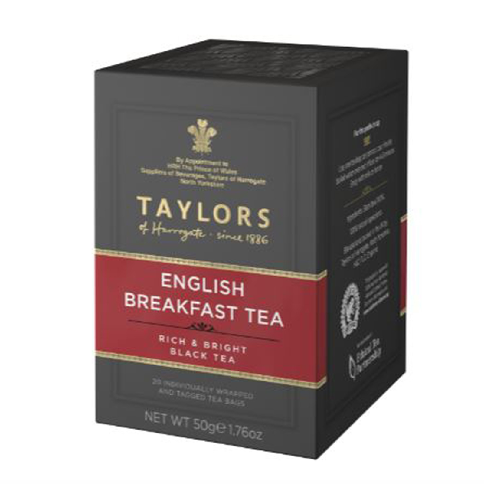 TAYLORS OF HARROGATE English Breakfast Tea Bags