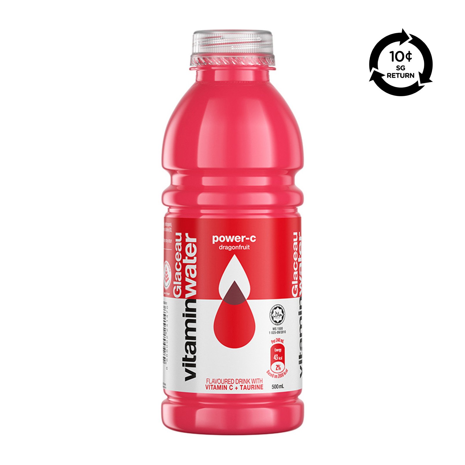 GLACEAU [Bcrs] GLACEAU Vitamin Water Power-C Dragonfruit Water