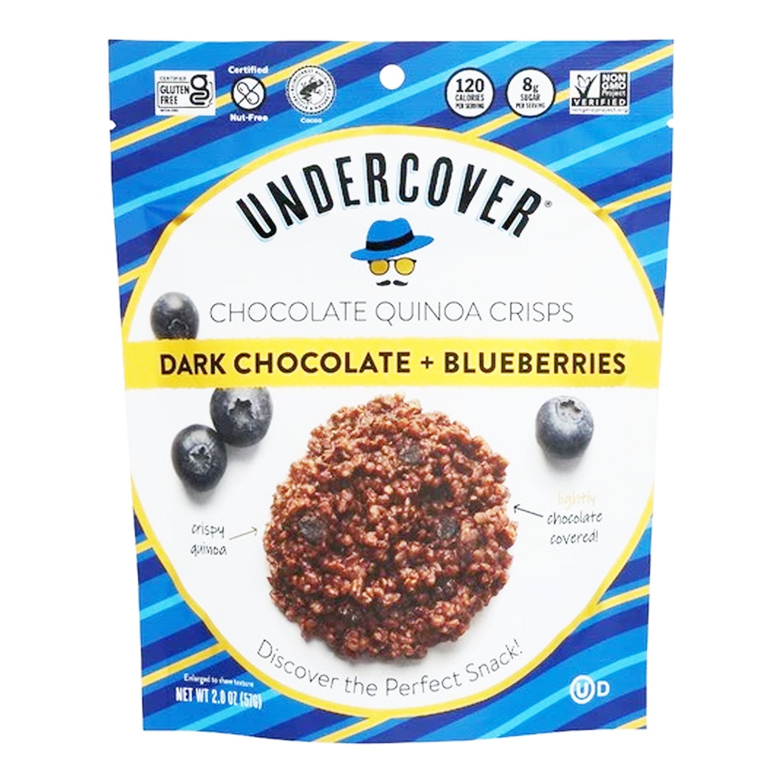 UNDERCOVER Dark Chocolate & Blueberries Quinoa Biscuits