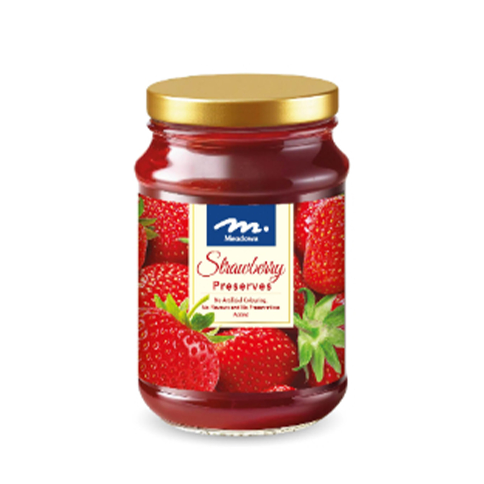 MEADOWS Strawberry Preserves Jar