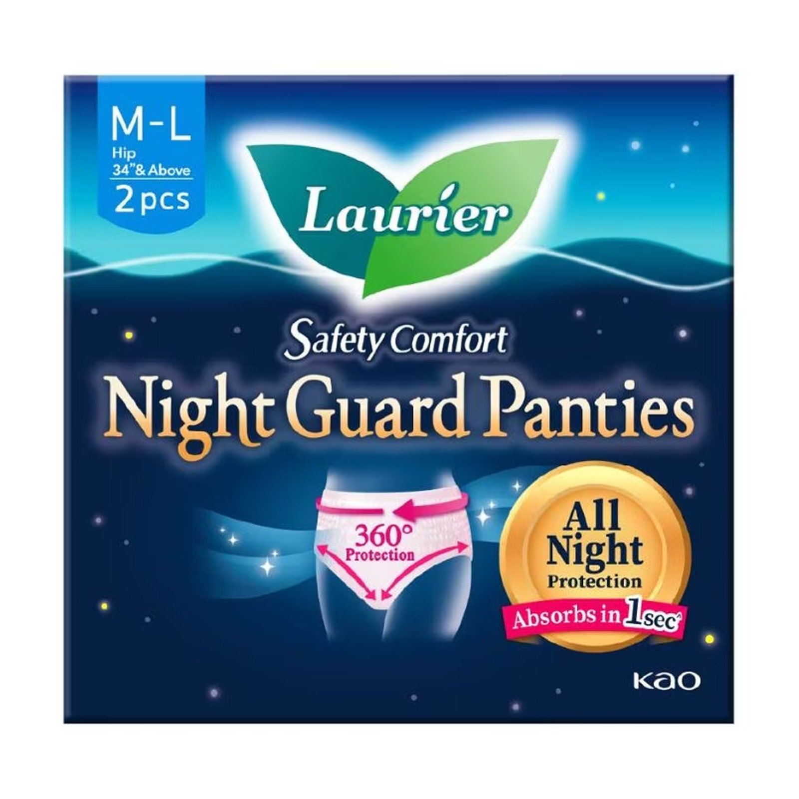 Laurier Safety Guard Panties M-L 2each