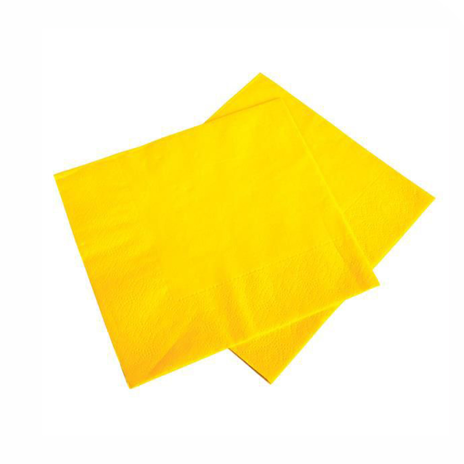 DUNI Yellow 3-Ply Napkin 33cm x 33cm