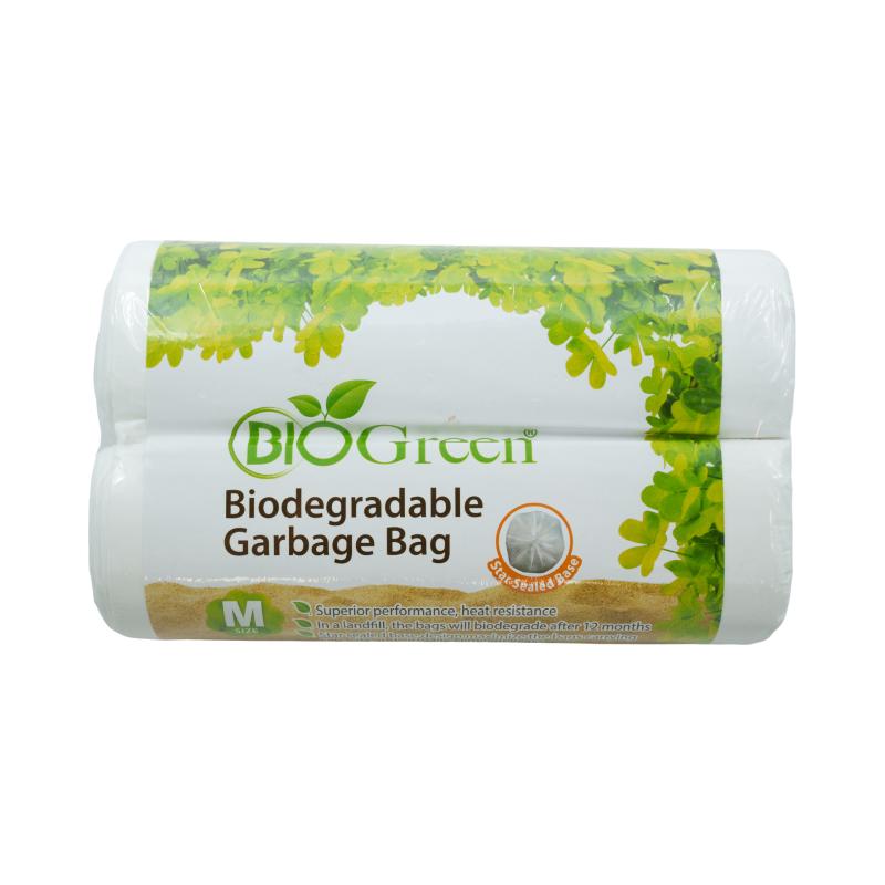 BIOGREEN Biodegradable Medium Garbage Bags 68cm x 84cm 2 Roll x