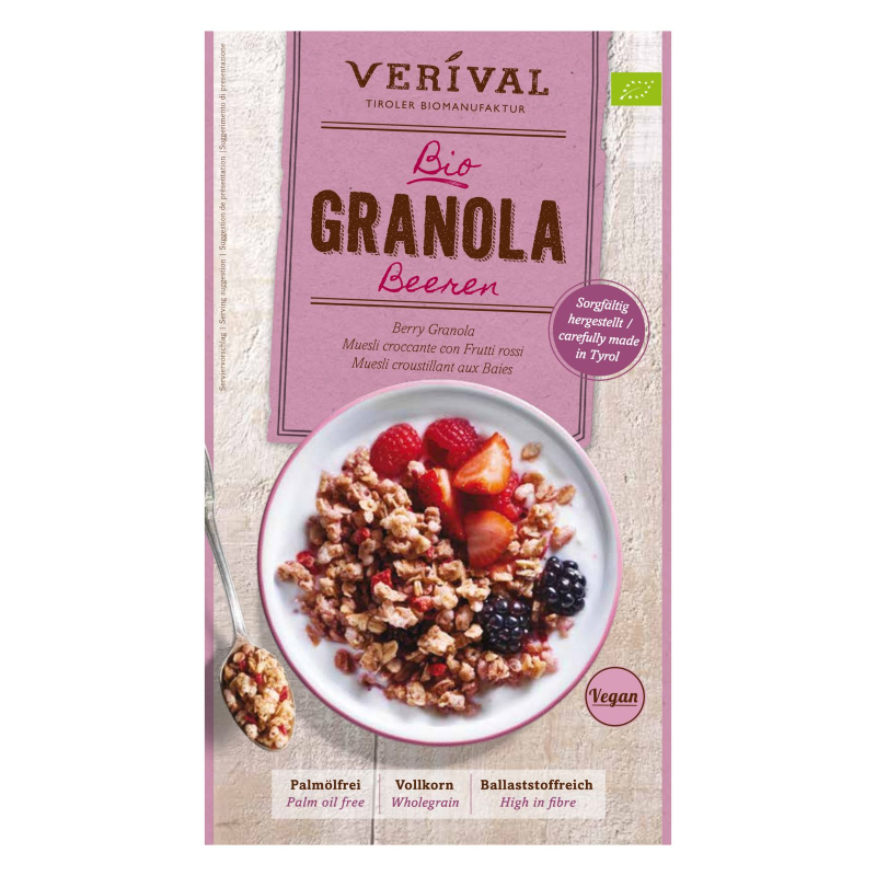 VERIVAL Berry Crunchy Granola