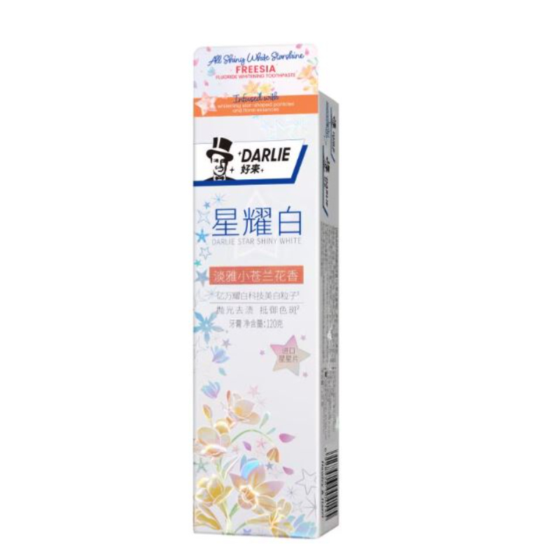 Darlie All Shiny White Starshine Freesia Toothpaste