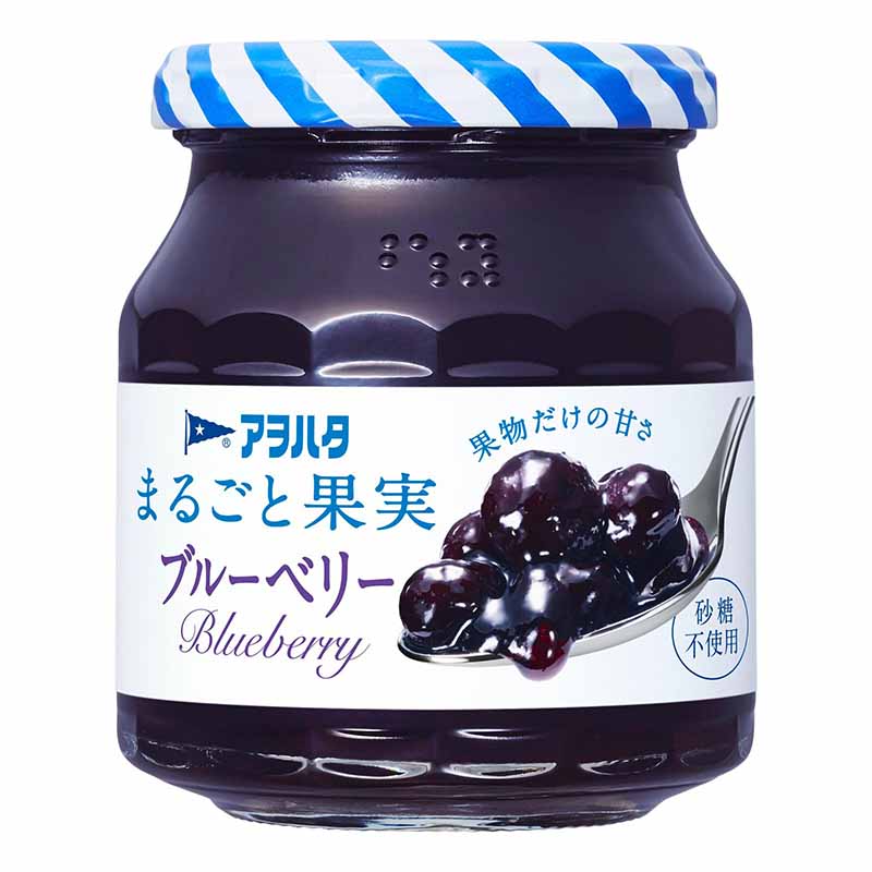 AOHATA Marugoto Kajitsu Blueberry Jam