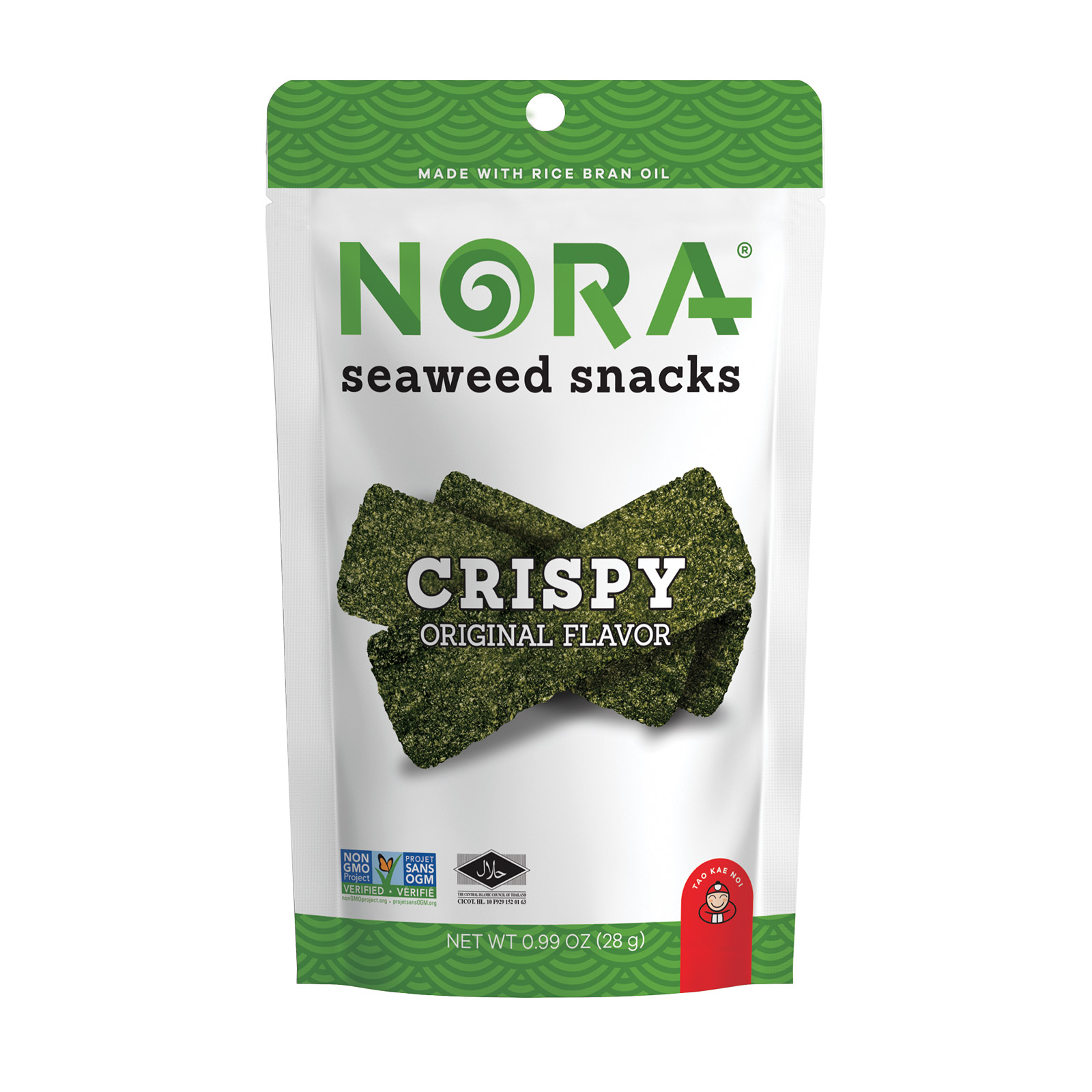 NORA Tao Kae Noi Original Crispy Seaweed Chips