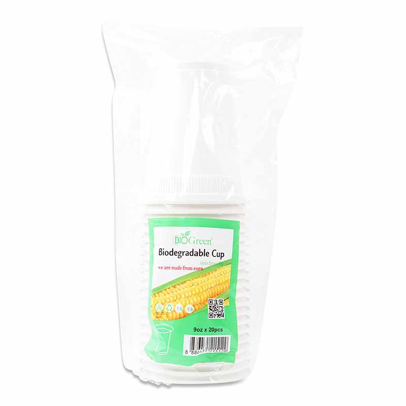 BIOGREEN Biodegradable Cup 20 x 9oz