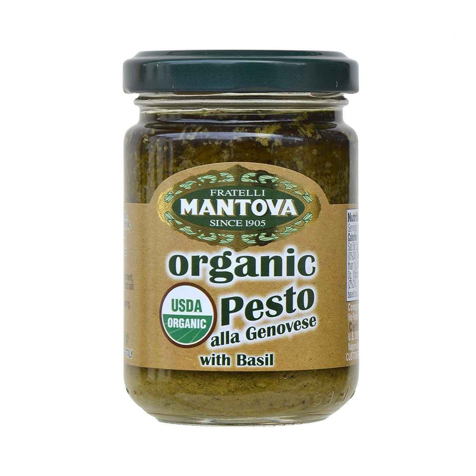 MANTOVA Organic Genovese Pesto Sauce