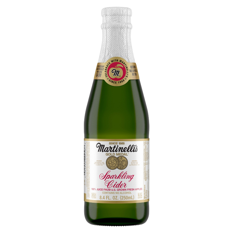 MARTINELLI'S Gold Medal Non-Alcoholic Sparkling Cider Bottle