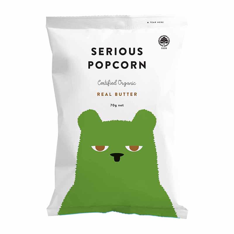 SERIOUS Popcorn Real Butter