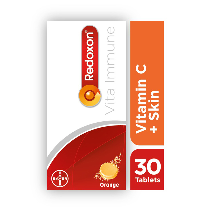 Redoxon Vita Immune Orange Effervescent Vitamins 30s