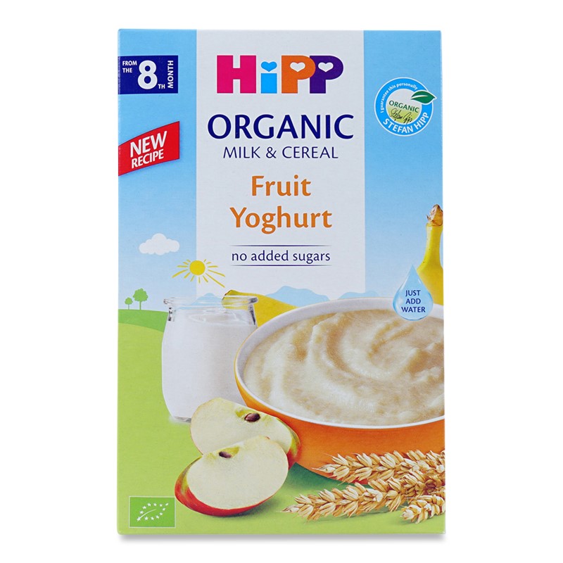 HIPP Fruits & Yoghurt Milk Pap Baby Cereal