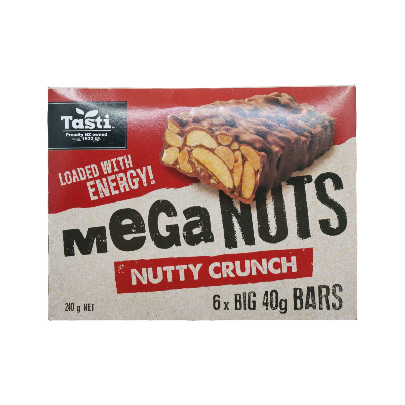 TASTI Nutty Crunch Mega Nut Bars