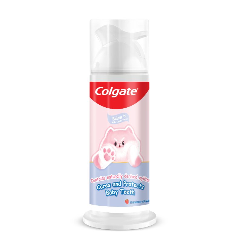 Colgate Kids Pump Toothpaste Below 6