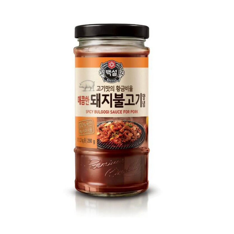 Cj Beksul Pork Bulgogi Sauce Spicy