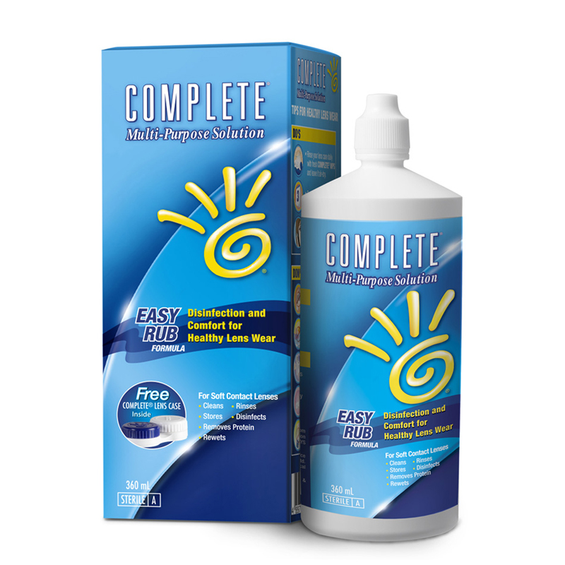 Complete Multi Purpose Contact Lens Solution