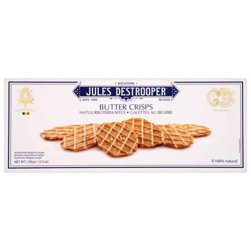 Jules Destrooper Butter Crisps Cookies 100g