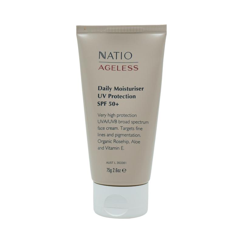 NATIO Ageless Daily Moisturiser UV SPF 50+