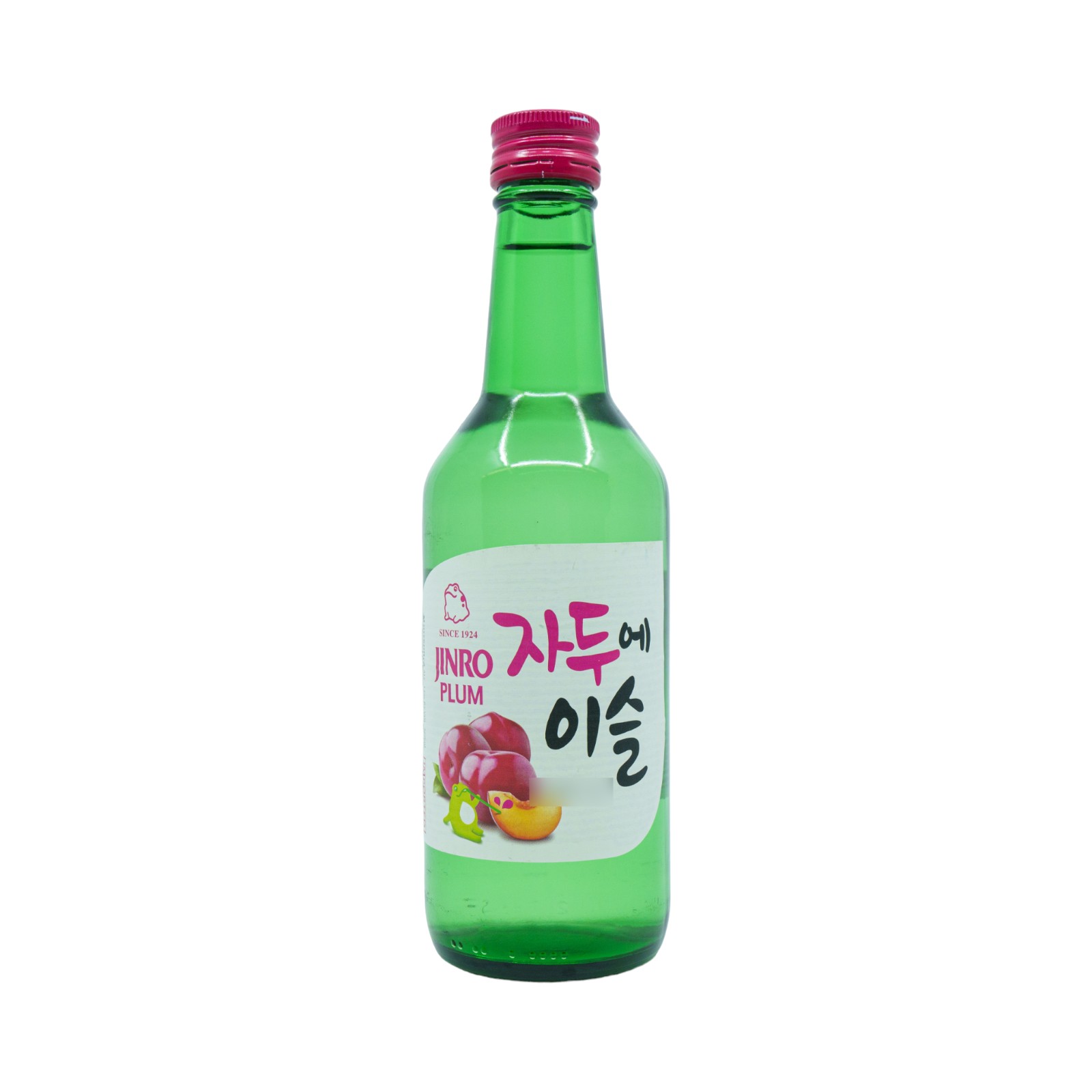 Jinro Plum Soju Bottle