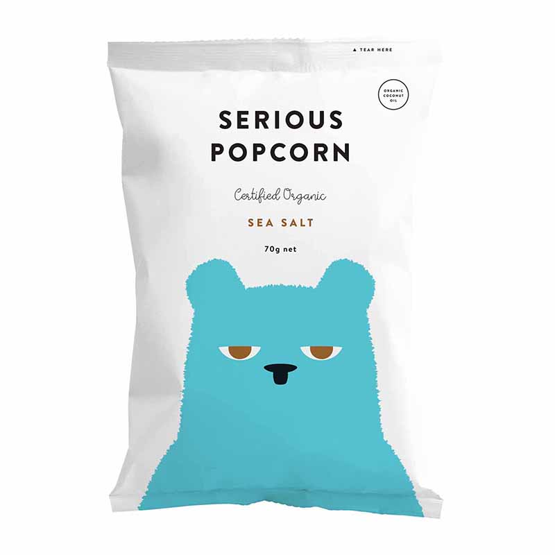 SERIOUS Sea Salt Popcorn