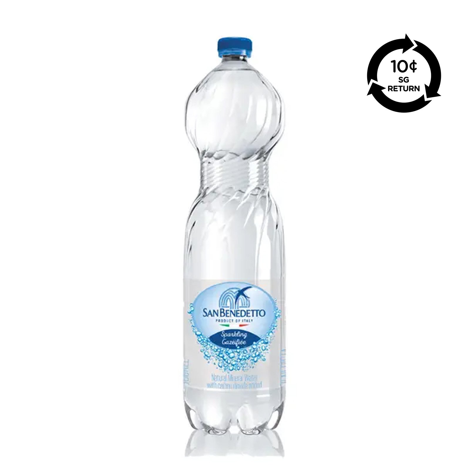 SAN BENEDETTO [Bcrs] SAN BENEDETTO Sparkling Water Bottle