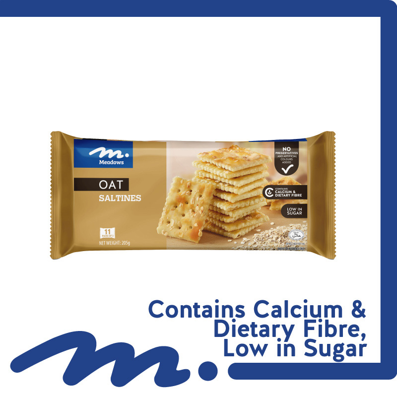 MEADOWS Oat Saltine Crackers