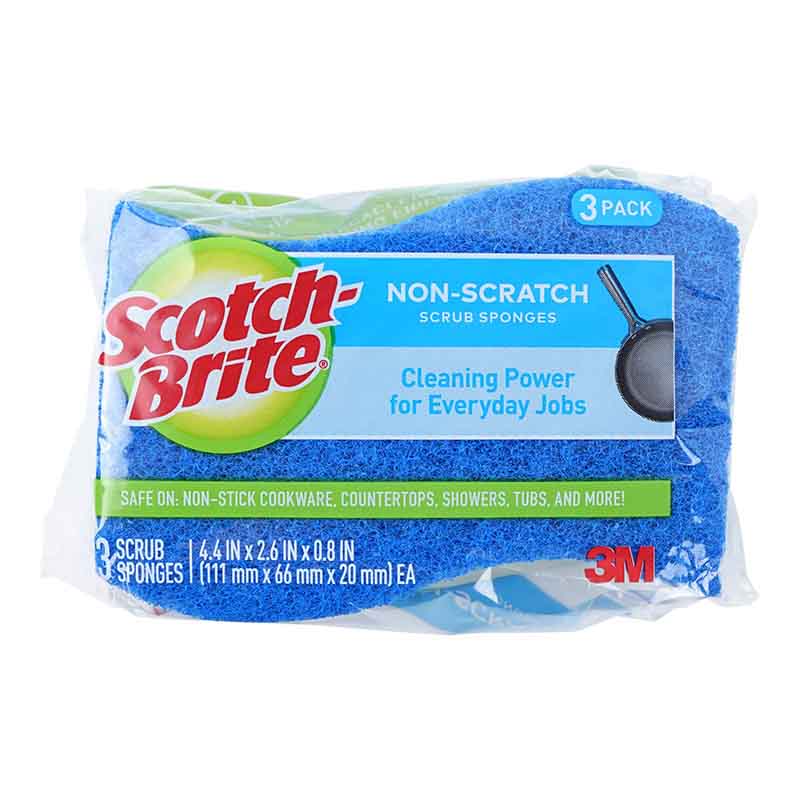 3M Scotch-Brite Multi-Purpose Sponges 3s