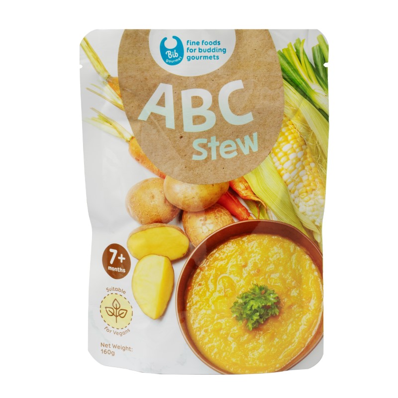 DELICIOUSLY BIB Gourmet 7+ Months Abc Stew Baby Food