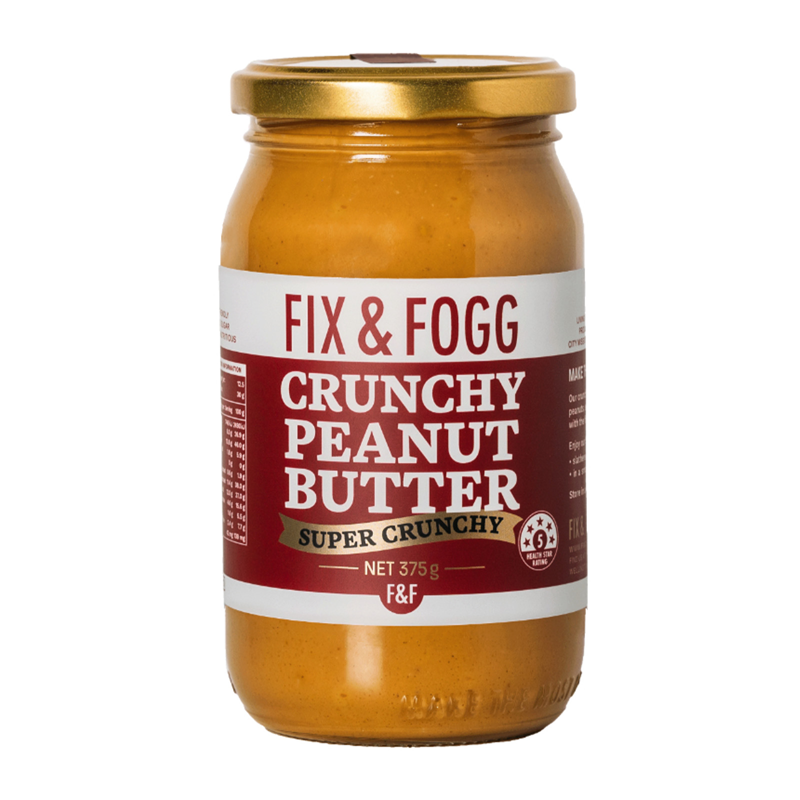 FIX & FOGG Super Crunchy Peanut Butter