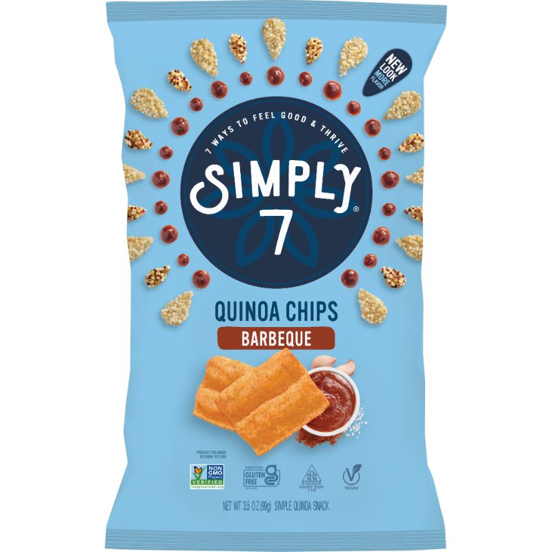 SIMPLY 7 Bbq Quinoa Chips 3.5oz