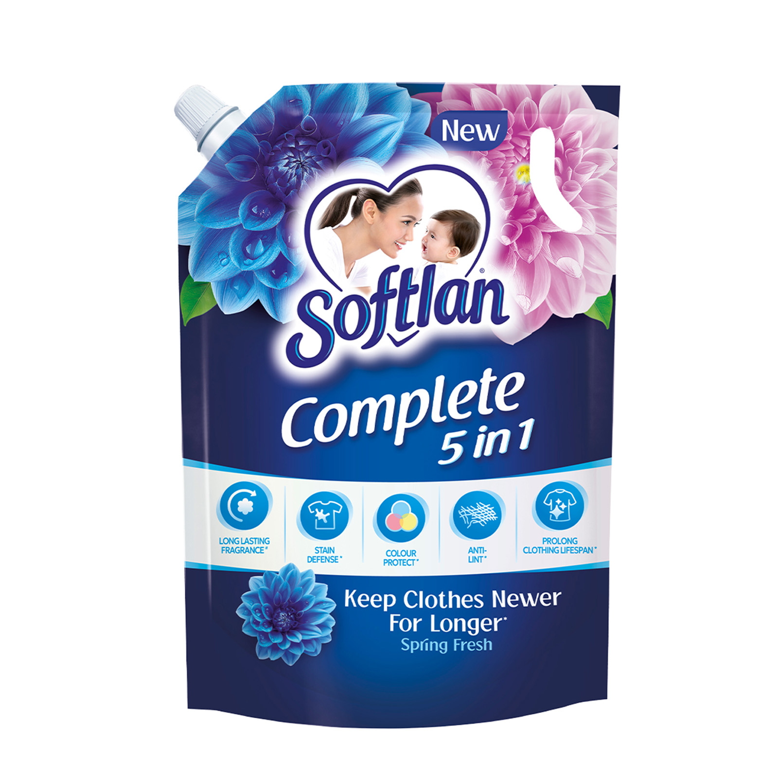 Softlan Complete Spring Fresh Fabric Softener