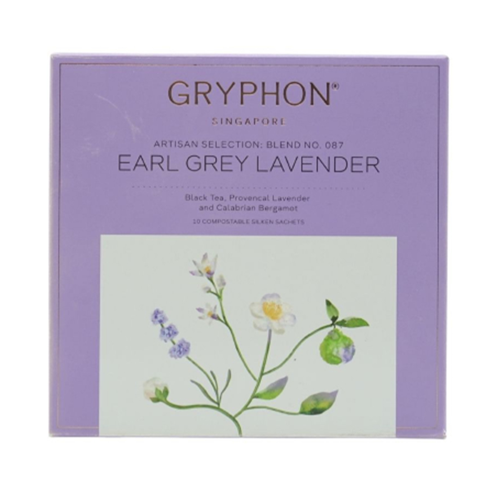 GRYPHON Earl Grey Lavender Tea Bags