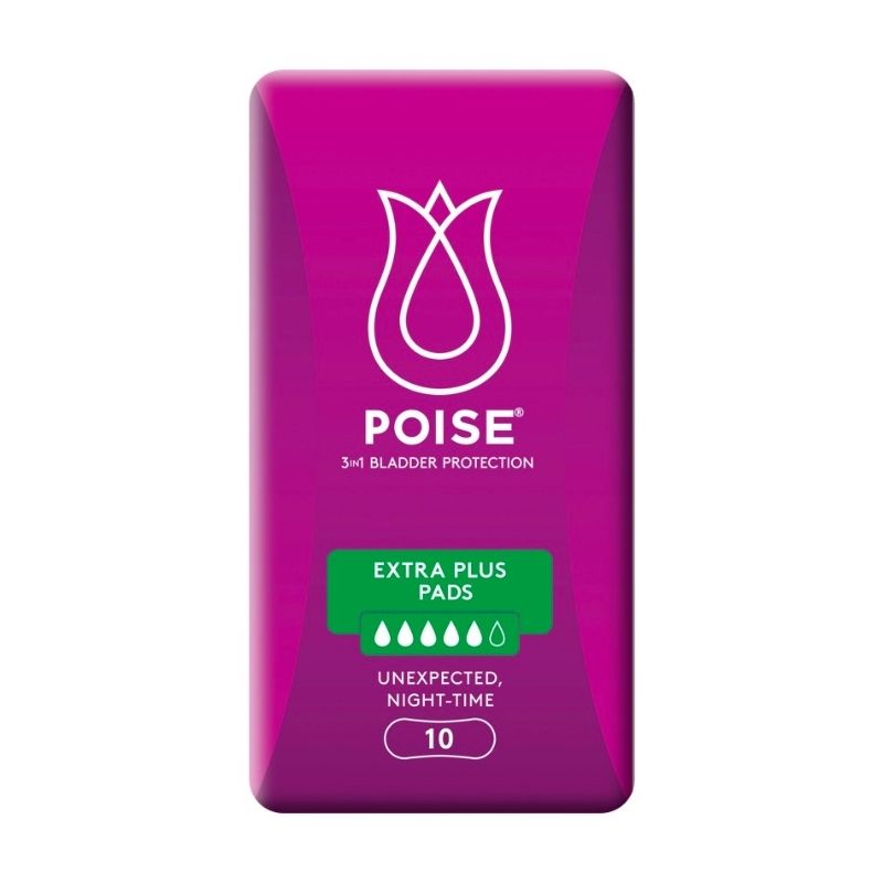 Poise Extra Plus Heavy Pads 36.5cm 10s