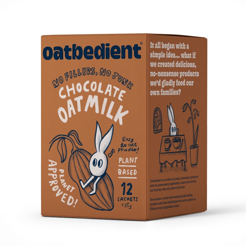 OATBEDIENT Chocolate Oat Milk Drink Sachets