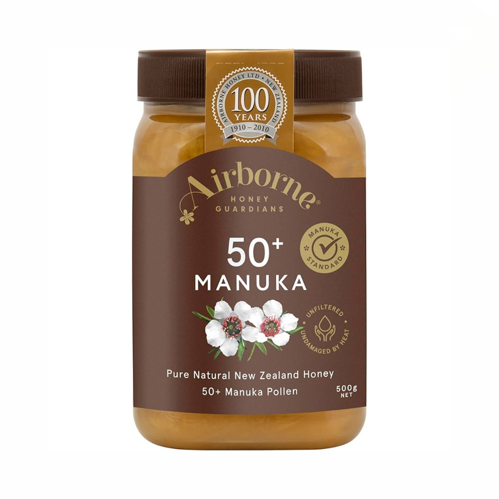 AIRBORNE Multifloral Mgo 50+ Manuka Honey