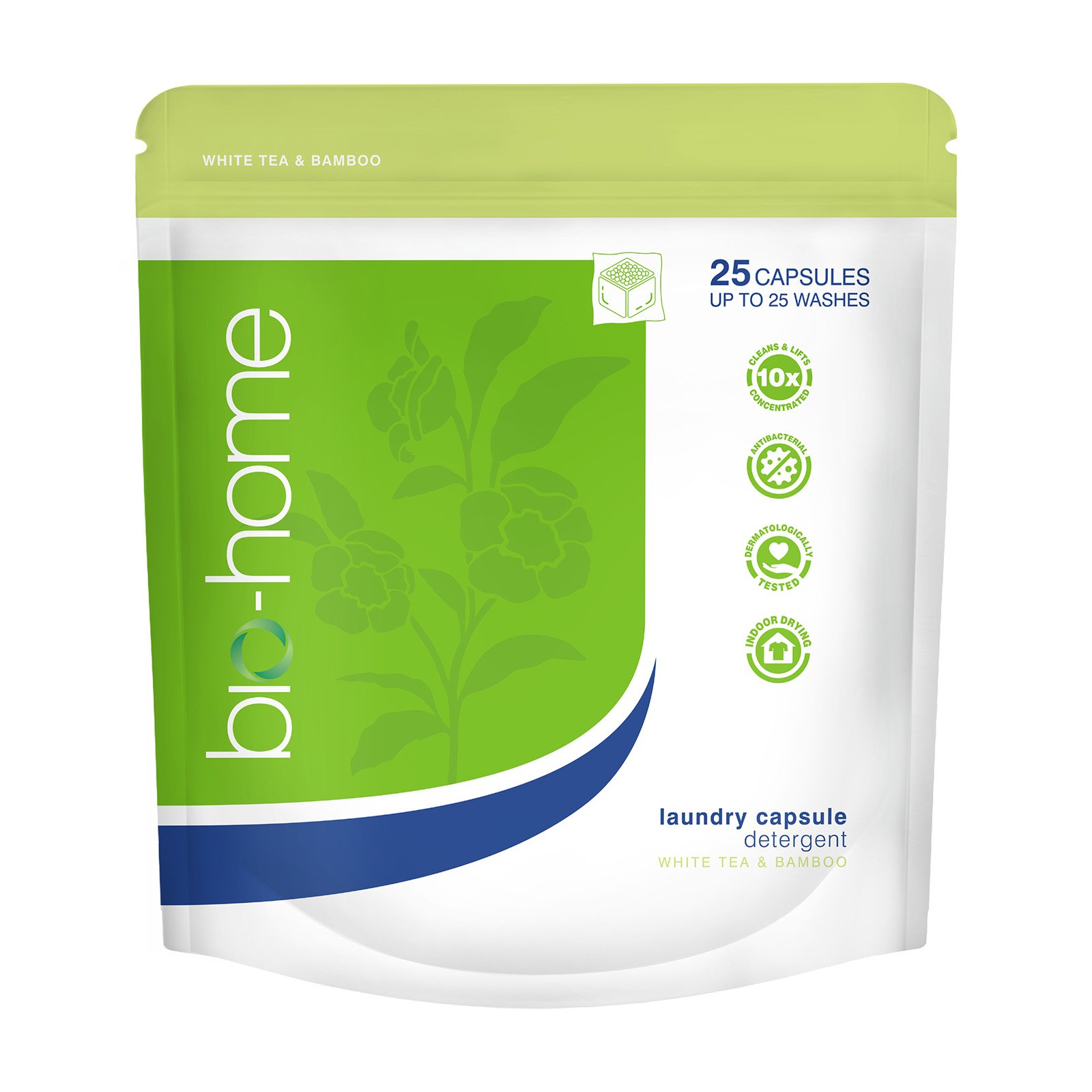 Bio Home Laundry Capsules White Tea & Bamboo 25each